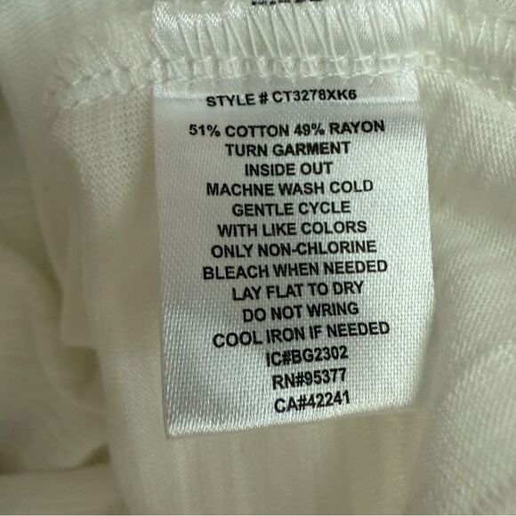 Sanctuary White Twisted Front Tank Top Size XXS New with Tags - Picture 5 of 10